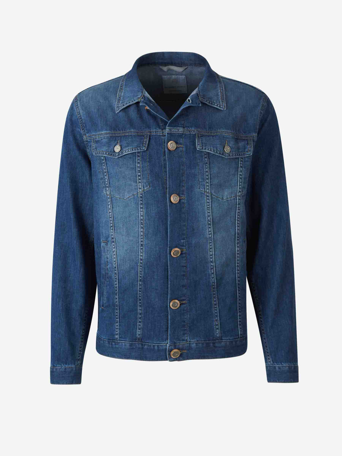 Richard J. Brown Hombre Barcelona Cazadora Denim Algodón color Azul Denim Oscuro sku 512-002434 01 - Foto 1