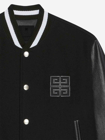 Givenchy Hombre Barcelona Chaqueta Bomber Logo color Negro sku 512-002445 01 - Foto 4