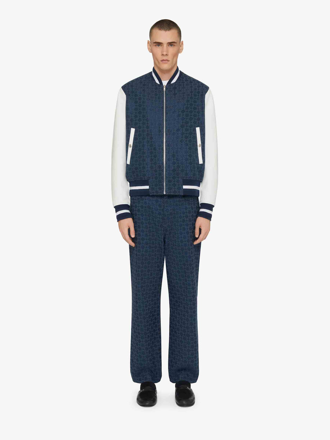 Givenchy Hombre Barcelona Chaqueta Bomber Logo color Azul Marino sku 512-002446 01 - Foto 2