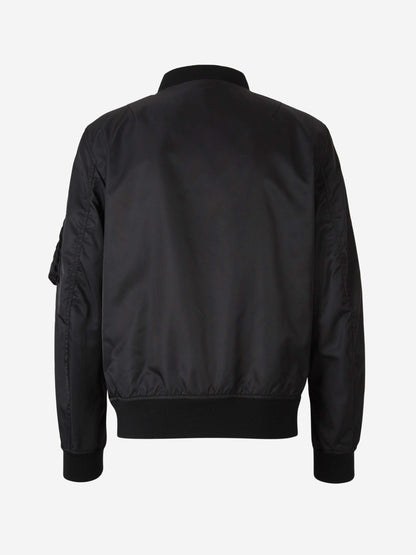Valentino Hombre Barcelona Chaqueta Bomber Logo color Negro sku 512-002448 01 - Foto 3