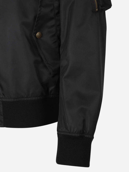 Valentino Hombre Barcelona Chaqueta Bomber Logo color Negro sku 512-002448 01 - Foto 6
