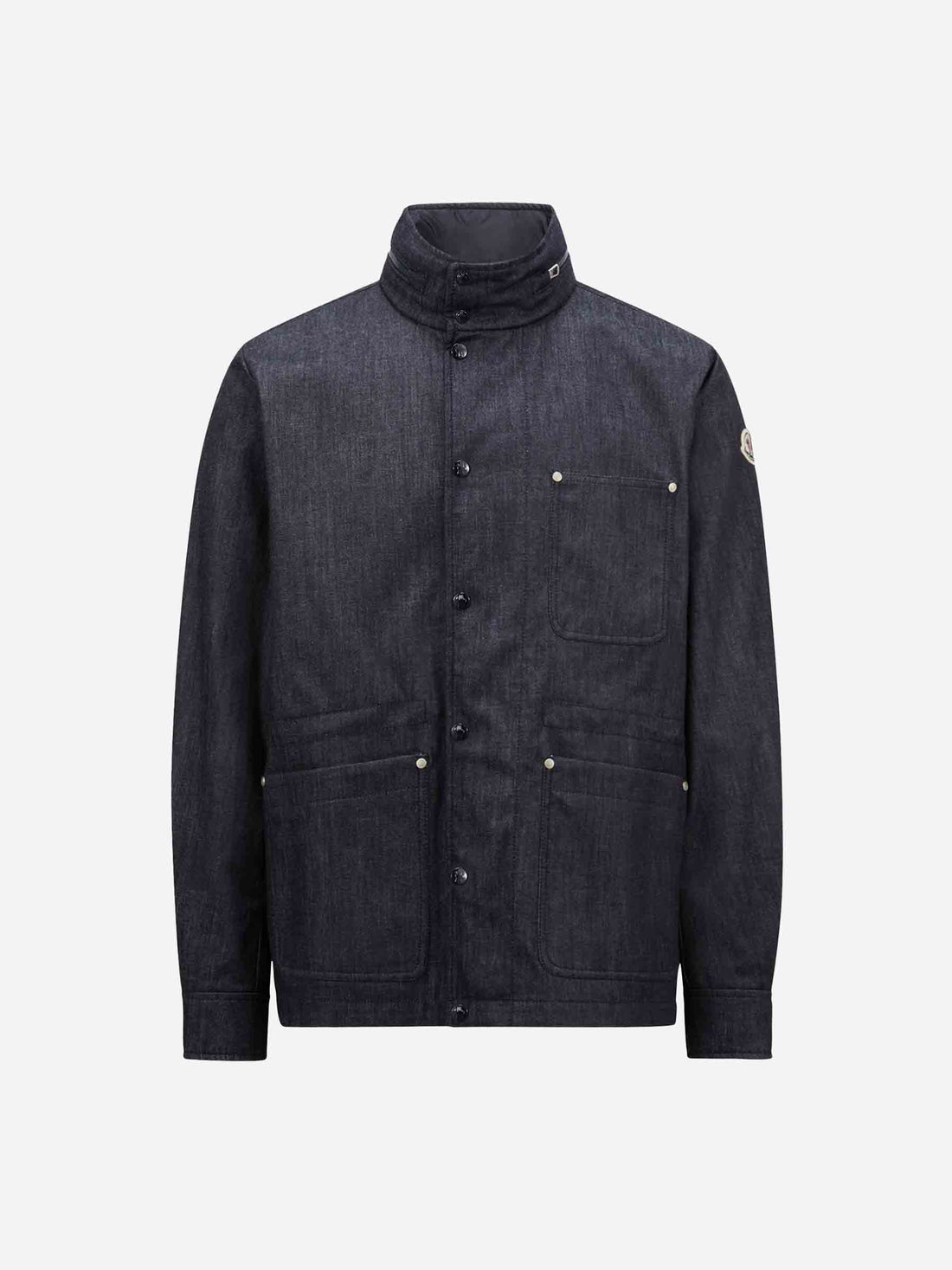 Moncler Hombre Barcelona Chaqueta Denim Chesery color Azul sku 512-002470 01 - Foto 1