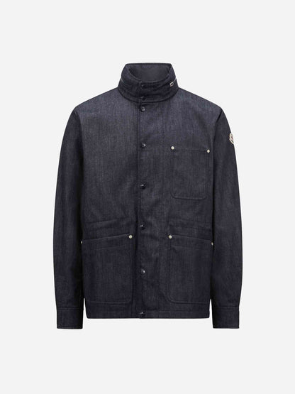 Moncler Hombre Barcelona Chaqueta Denim Chesery color Azul sku 512-002470 01 - Foto 1