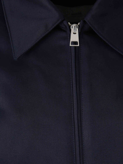 Ami Paris Hombre Barcelona Cazadora Cremallera Ami de Coeur color Azul Noche sku 512-002484 01 - Foto 3