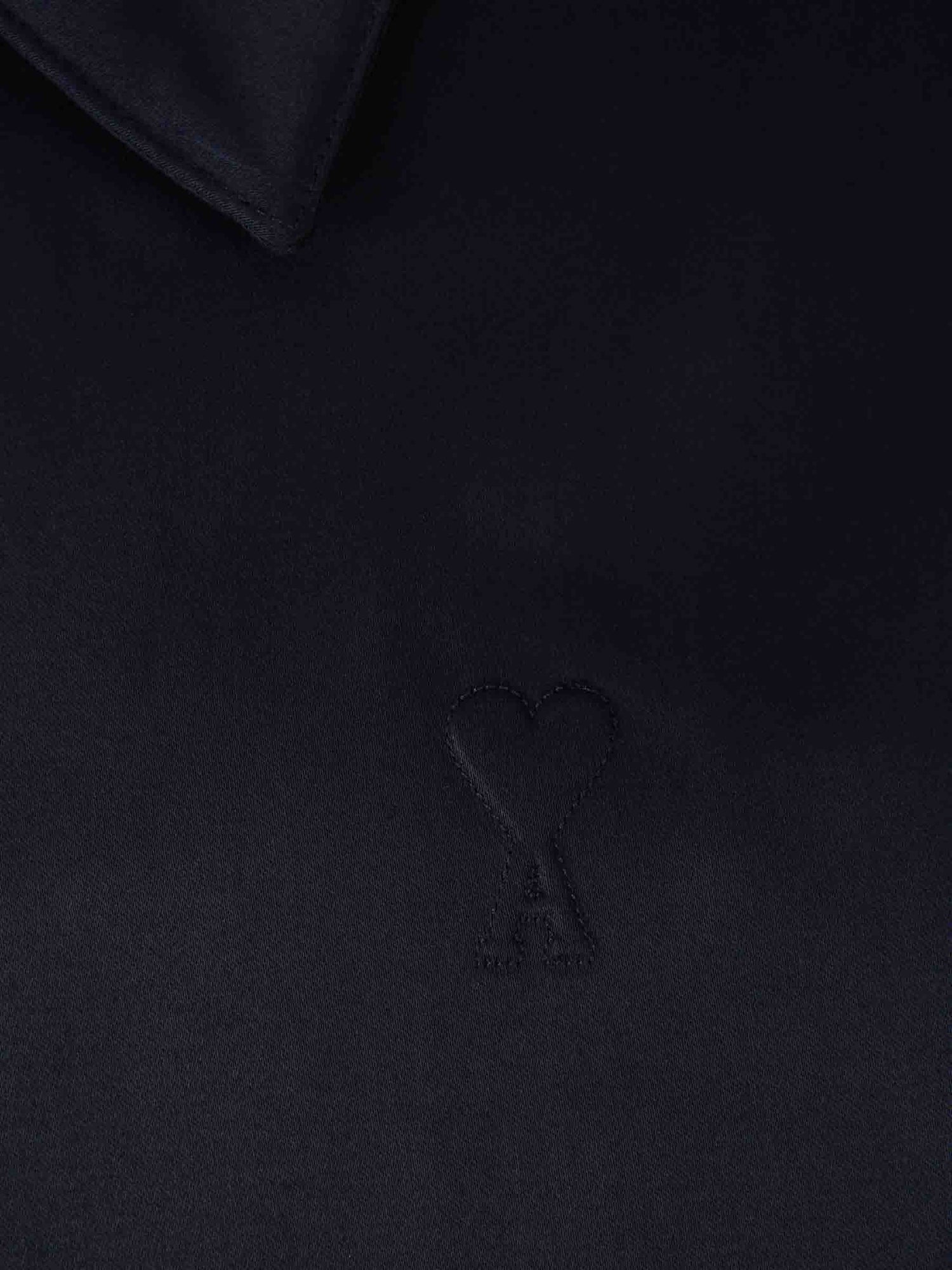 Ami Paris Hombre Barcelona Cazadora Cremallera Ami de Coeur color Azul Noche sku 512-002484 01 - Foto 4