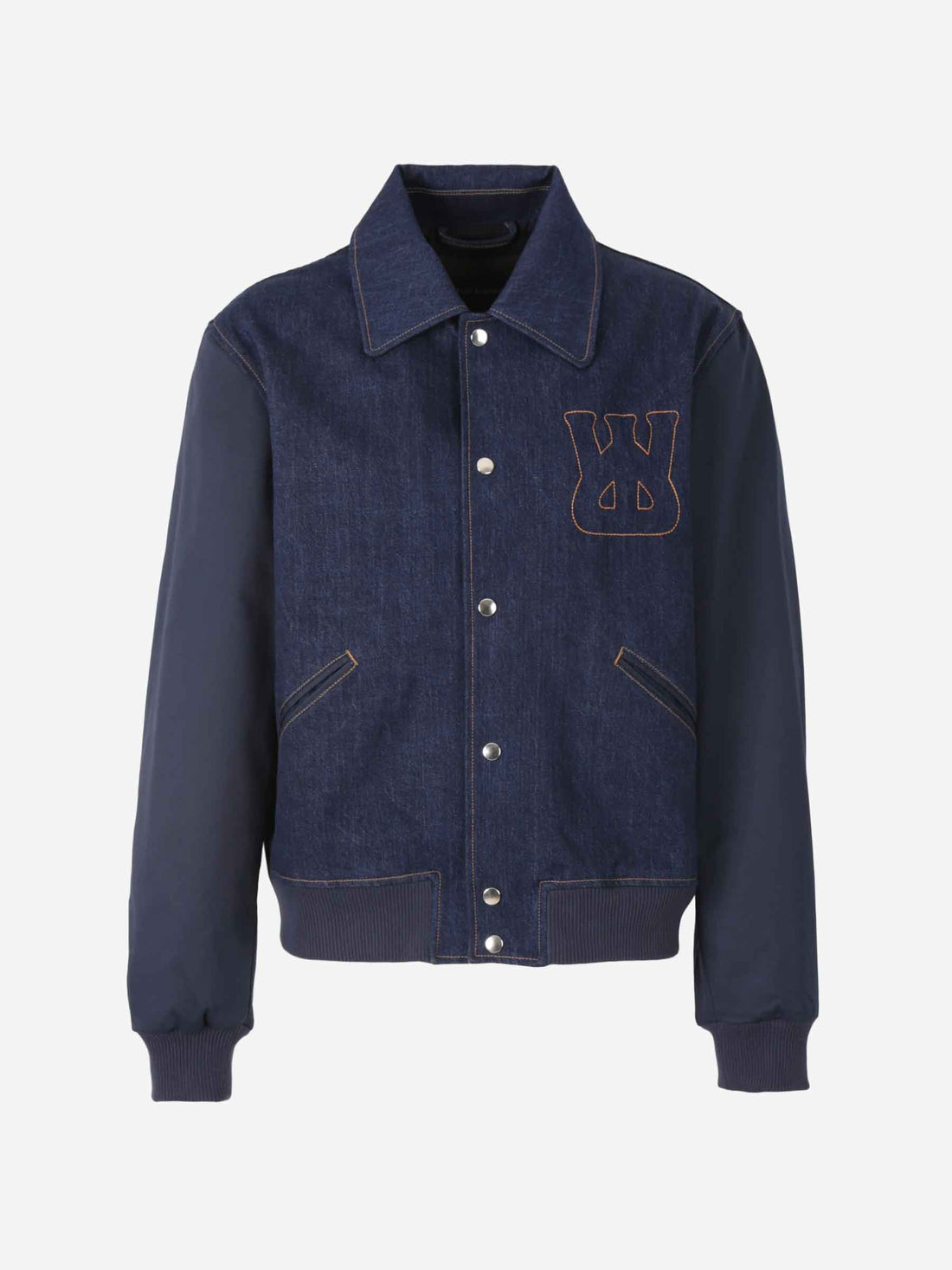 Wales Bonner Hombre Barcelona Cazadora Denim Algodón color Azul Denim Oscuro sku 512-002495 01 - Foto 1