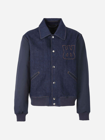 Wales Bonner Hombre Barcelona Cazadora Denim Algodón color Azul Denim Oscuro sku 512-002495 01 - Foto 1