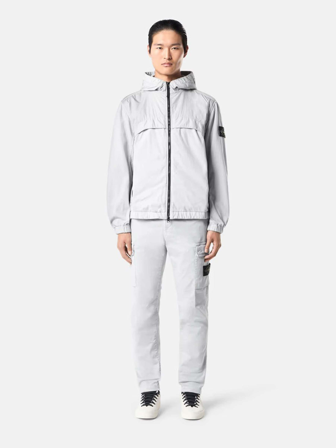 Stone Island Hombre Barcelona Cazadora Técnica Capucha color Gris Piedra sku 512-002501 01 - Foto 2