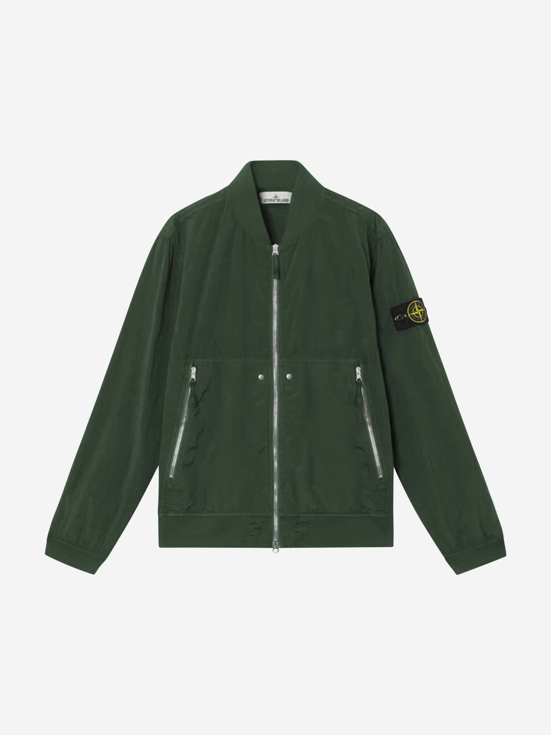 Stone Island Hombre Barcelona Chaqueta Bomber Watro color Verde Militar sku 512-002502 02 - Foto 1