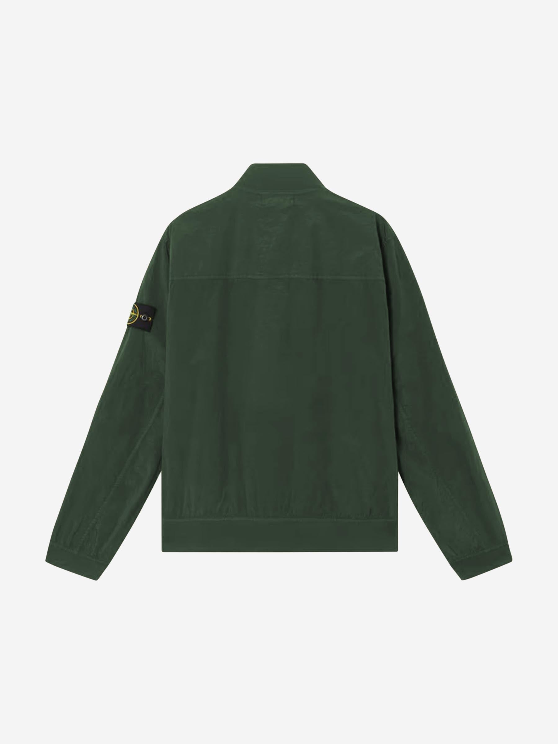 Stone Island Hombre Barcelona Chaqueta Bomber Watro color Verde Militar sku 512-002502 02 - Foto 5