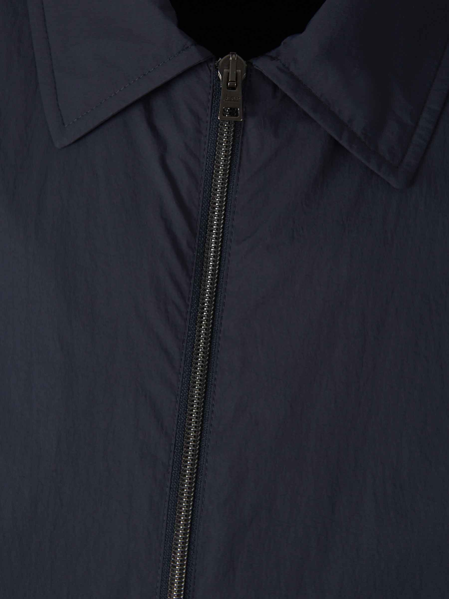 Outlet online Herno Hombre Cazadora Bomber Cremallera color Azul Noche sku 512-002514 01 - Foto 3