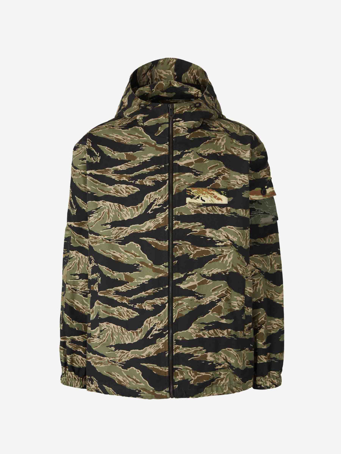 Givenchy Hombre Barcelona Chaqueta Cortavientos Logo color Camuflaje Verde sku 512-002517 01 - Foto 1