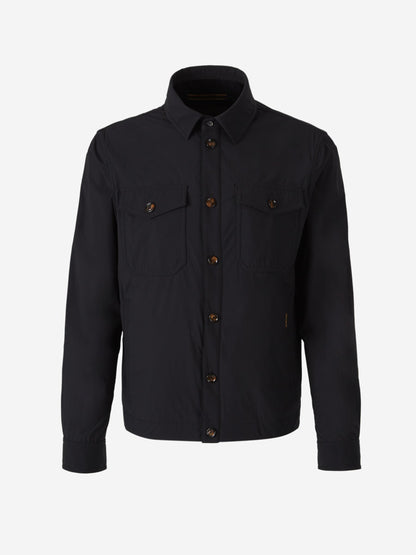 Outlet online Moorer Hombre Cazadora Camisera Bolsillos color Azul Marino sku 512-002527 01 - Foto 1