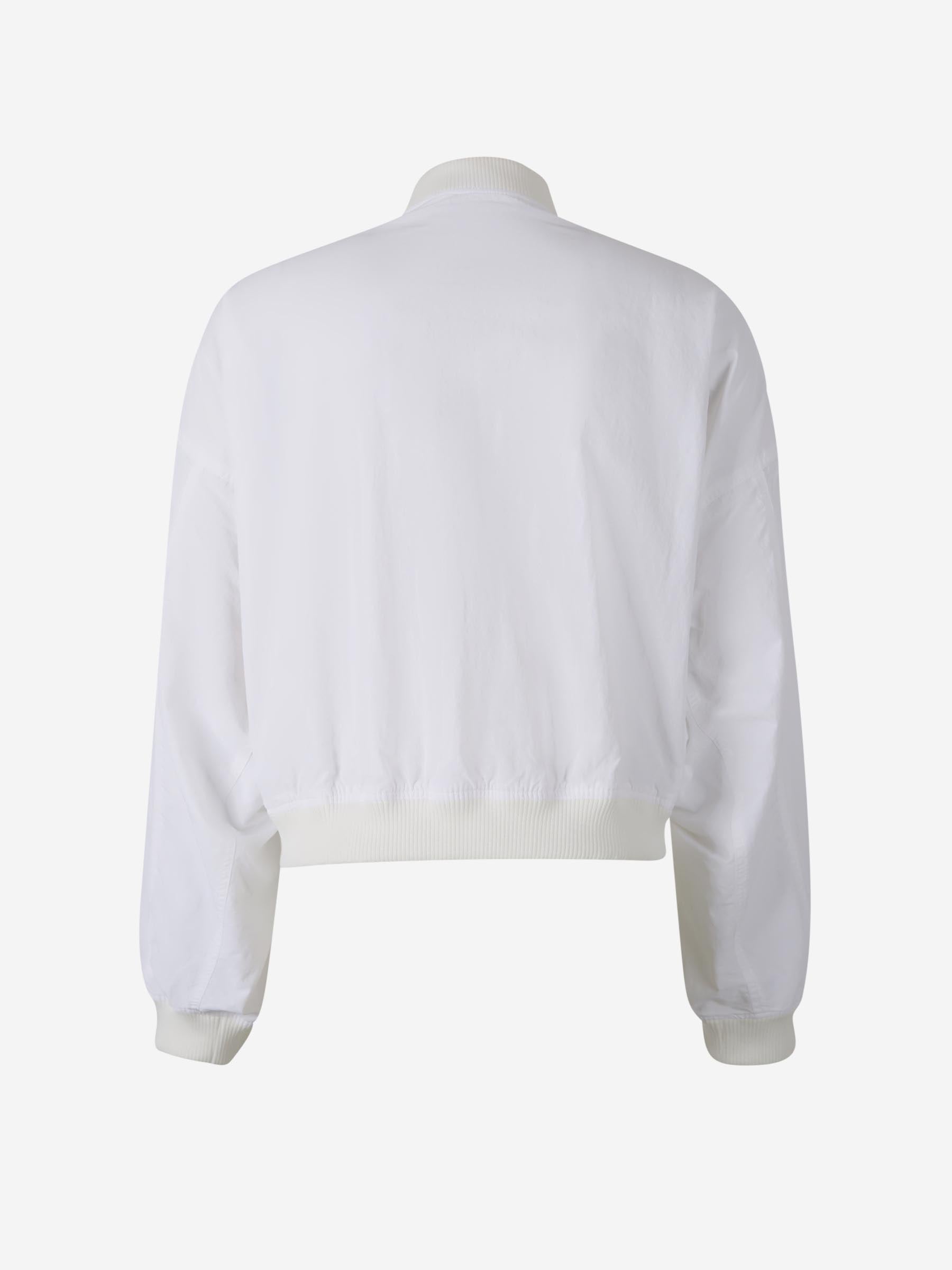 Willy Chavarria Hombre Barcelona Chaqueta Bomber Bad Boy color Blanco sku 512-002545 01 - Foto 3