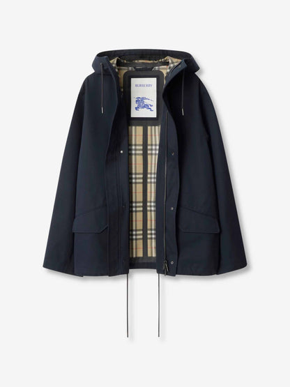 Outlet online Burberry Hombre Gabardina Corta color Azul Marino sku 512-002550 01 - Foto 4