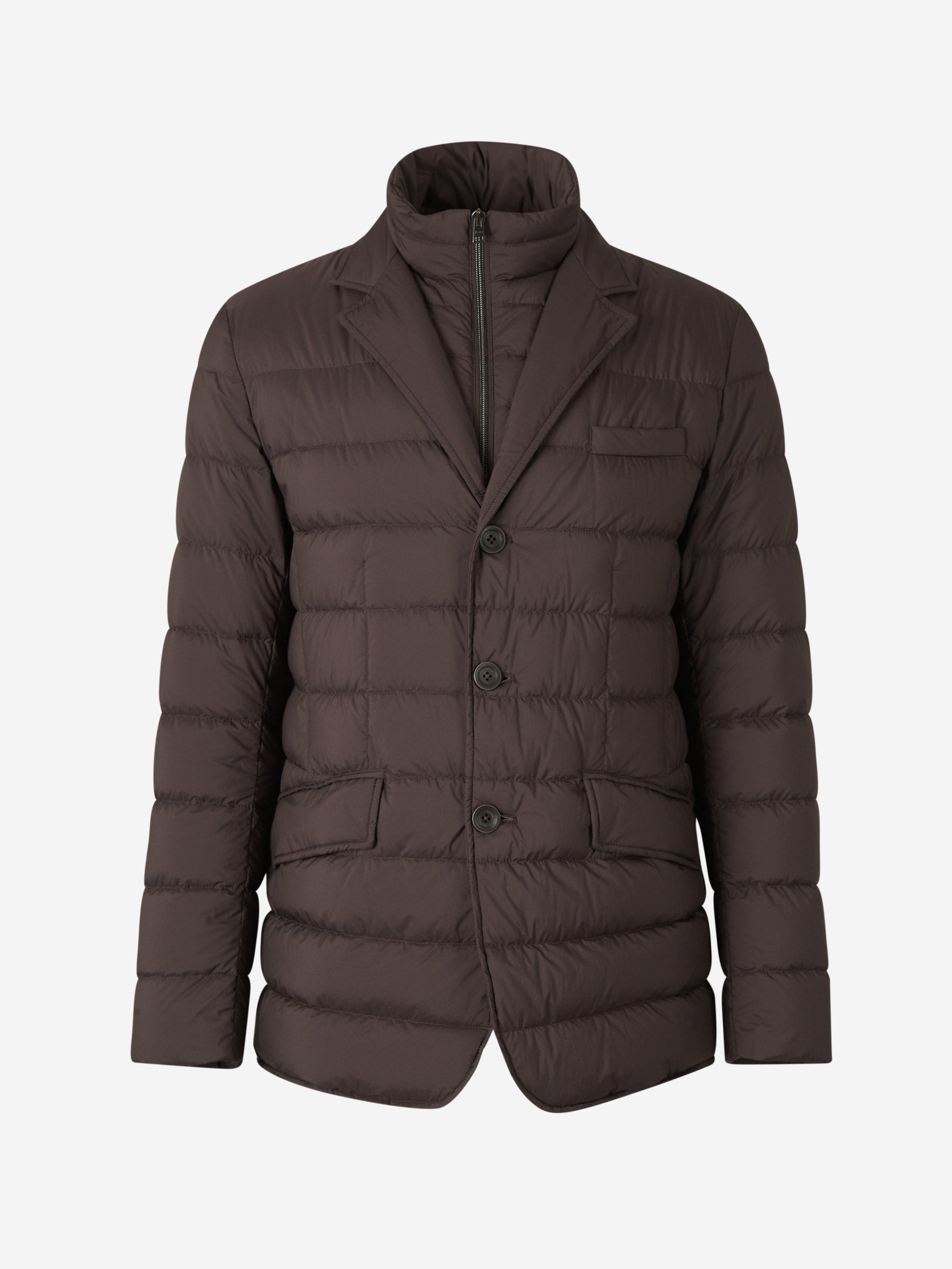 Outlet online Herno Hombre Chaqueta Blazer Acolchada color Marrón Oscuro sku 512-002553 02 - Foto 1