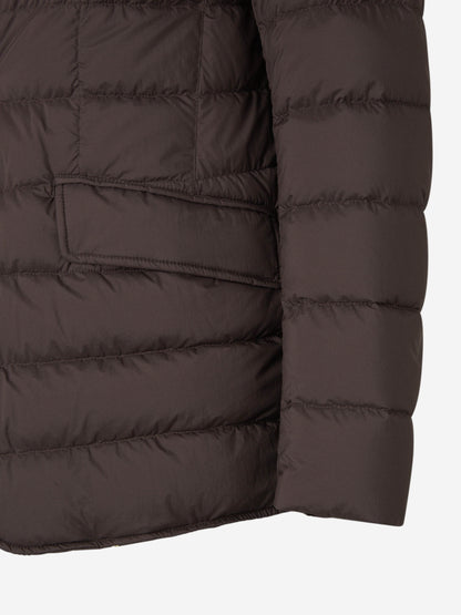 Outlet online Herno Hombre Chaqueta Blazer Acolchada color Marrón Oscuro sku 512-002553 02 - Foto 5