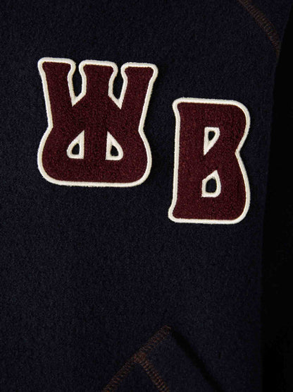 Outlet online Wales Bonner Hombre Chaqueta Bomber October color Azul Noche sku 512-002558 01 - Foto 5