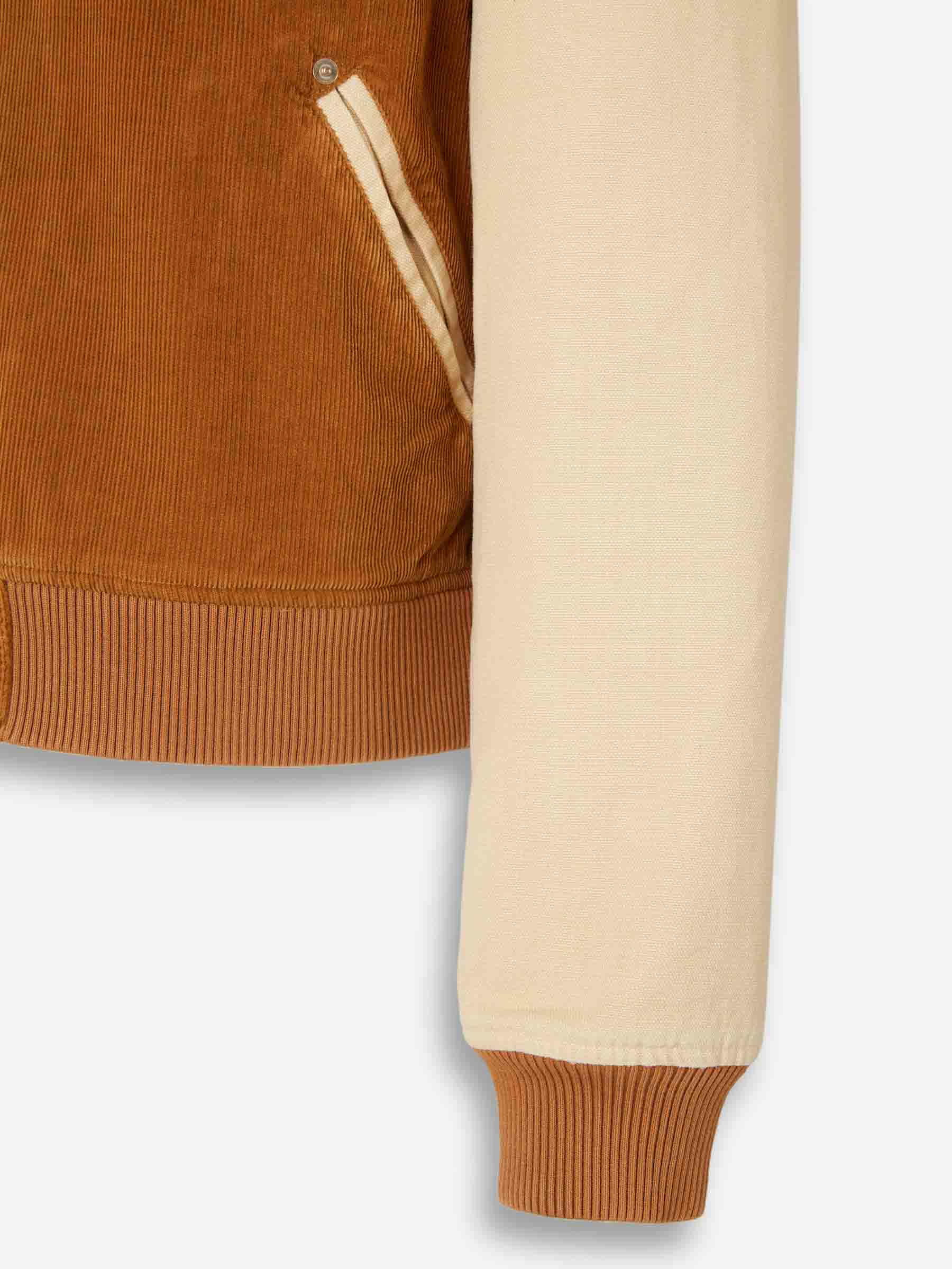 Outlet online Wales Bonner Hombre Chaqueta Bomber Pana color Marrón sku 512-002560 01 - Foto 4