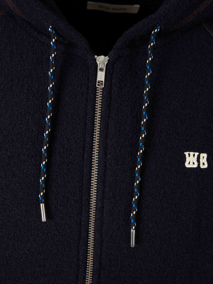 Outlet online Wales Bonner Hombre Sudadera Cremallera October color Azul Marino sku 512-002561 01 - Foto 3