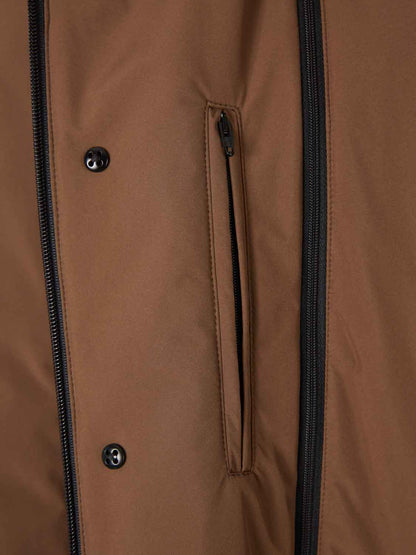 Outlet online Herno Hombre Plumífero Largo color Marrón sku 512-002563 02 - Foto 5