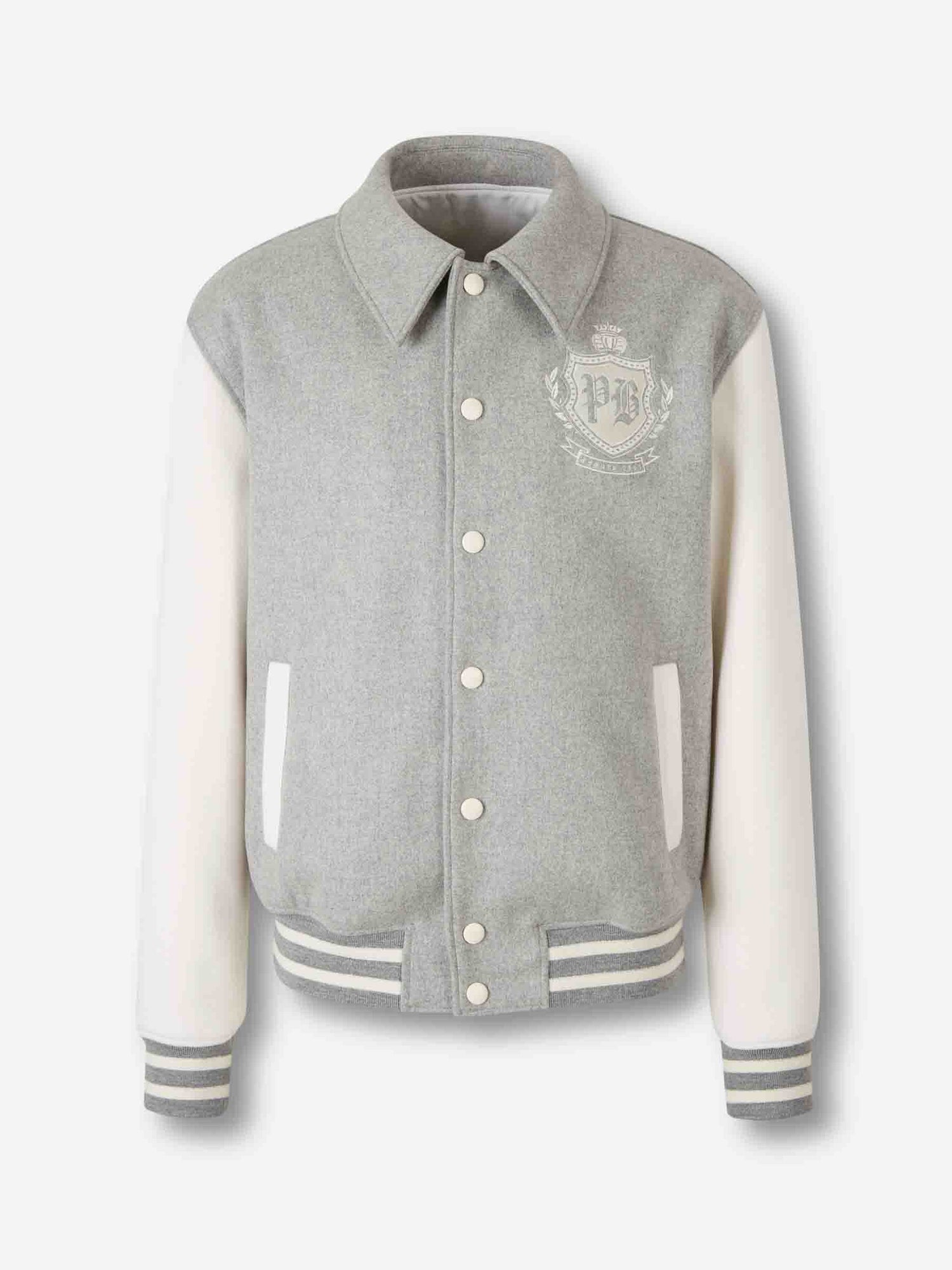 Outlet online Balmain Hombre Chaqueta Bomber color Gris sku 512-002583 01 - Foto 1