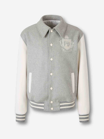 Outlet online Balmain Hombre Chaqueta Bomber color Gris sku 512-002583 01 - Foto 1