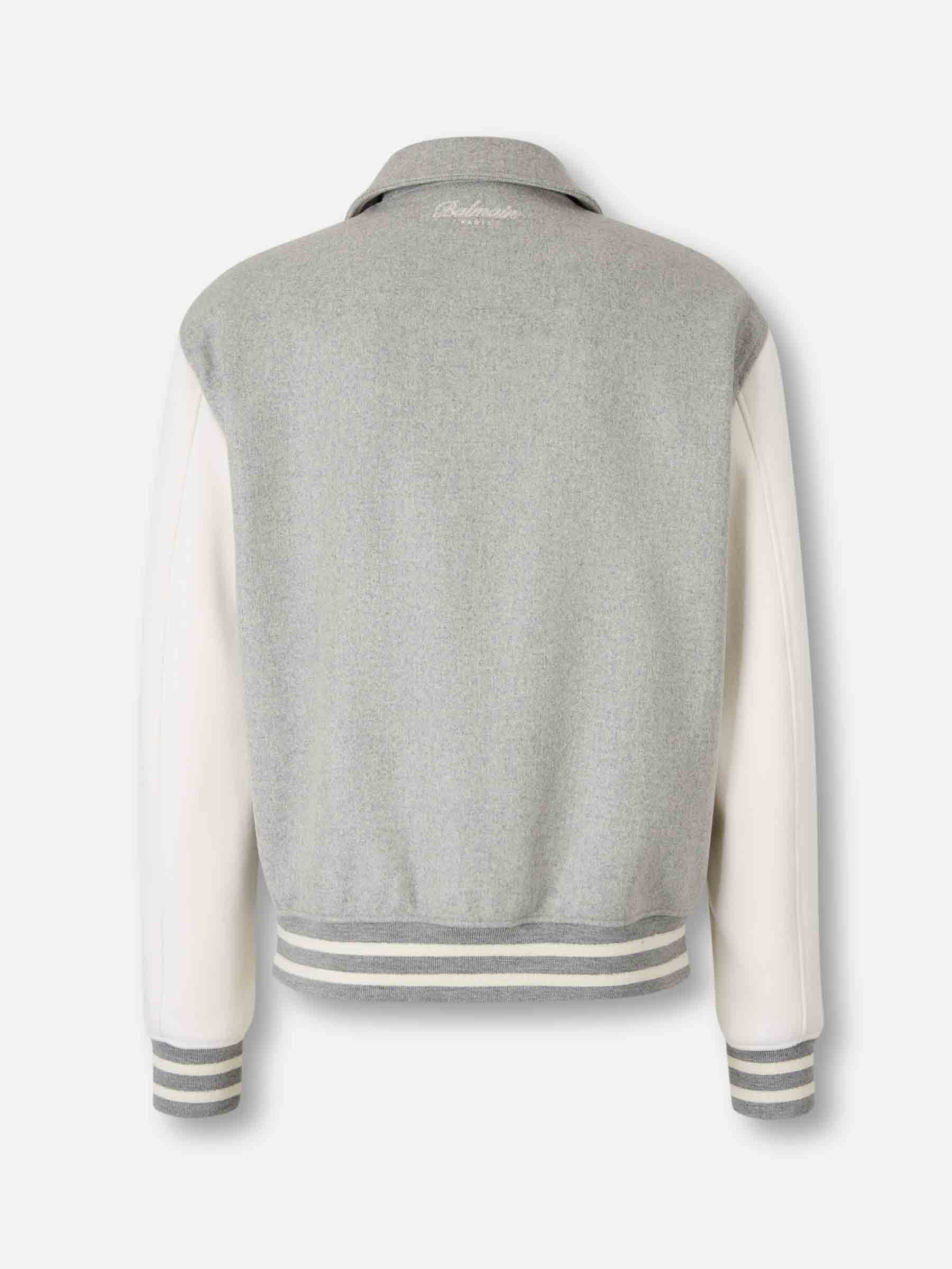 Outlet online Balmain Hombre Chaqueta Bomber color Gris sku 512-002583 01 - Foto 2