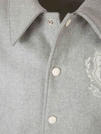 Outlet online Balmain Hombre Chaqueta Bomber color Gris sku 512-002583 01 - Foto 3