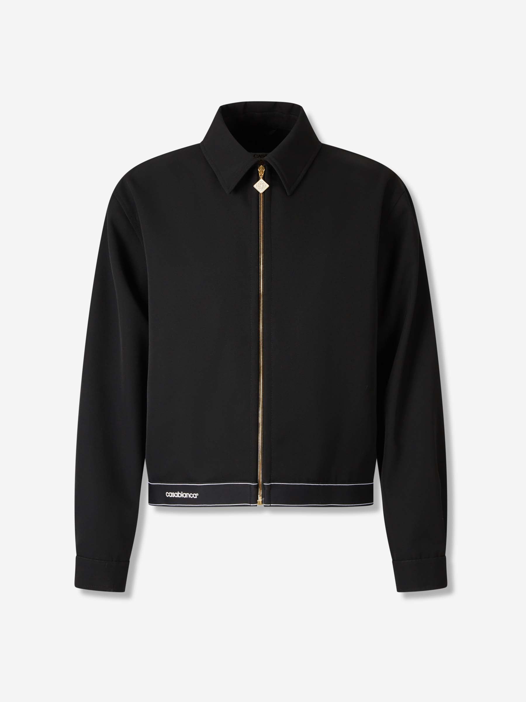 Outlet online Casablanca Hombre Chaqueta Cremallera Logotipo color Negro sku 512-002586 01 - Foto 1