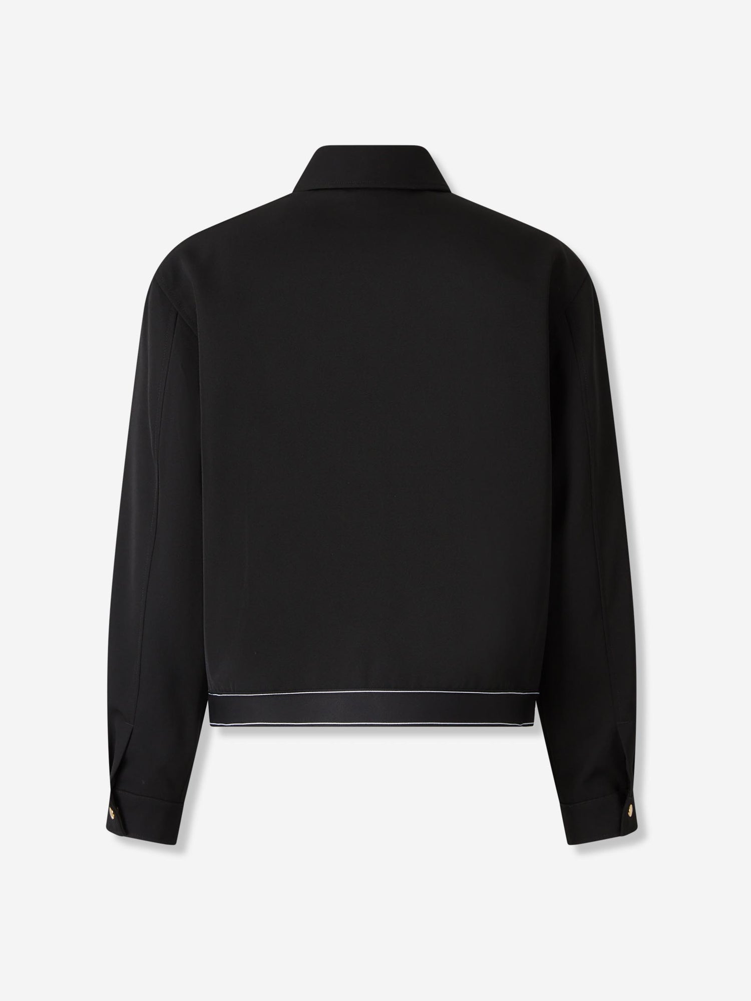 Outlet online Casablanca Hombre Chaqueta Cremallera Logotipo color Negro sku 512-002586 01 - Foto 2