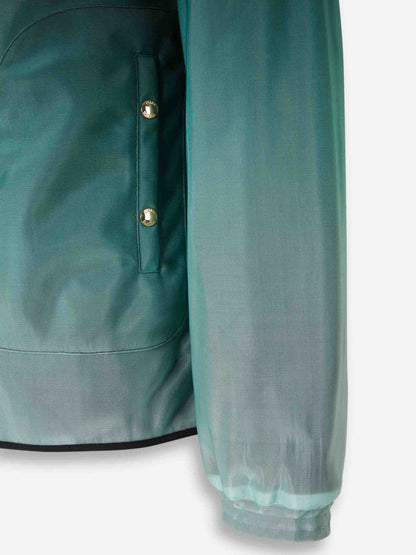 Outlet online Casablanca Hombre Chaqueta Técncia Cortavientos color Azul Turquesa sku 512-002590 00 - Foto 4