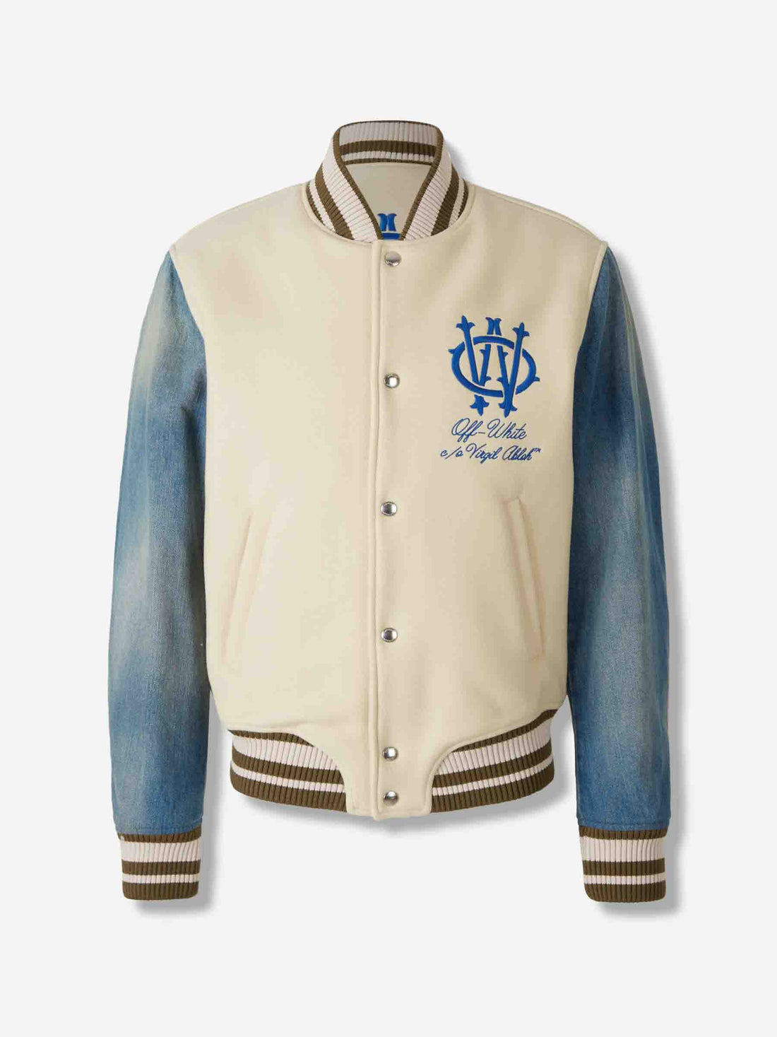 Outlet online Off-White Hombre Chaqueta Bomber Gothic color Crema sku 512-002599 01 - Foto 1