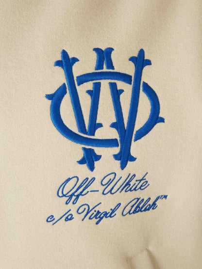 Outlet online Off-White Hombre Chaqueta Bomber Gothic color Crema sku 512-002599 01 - Foto 4