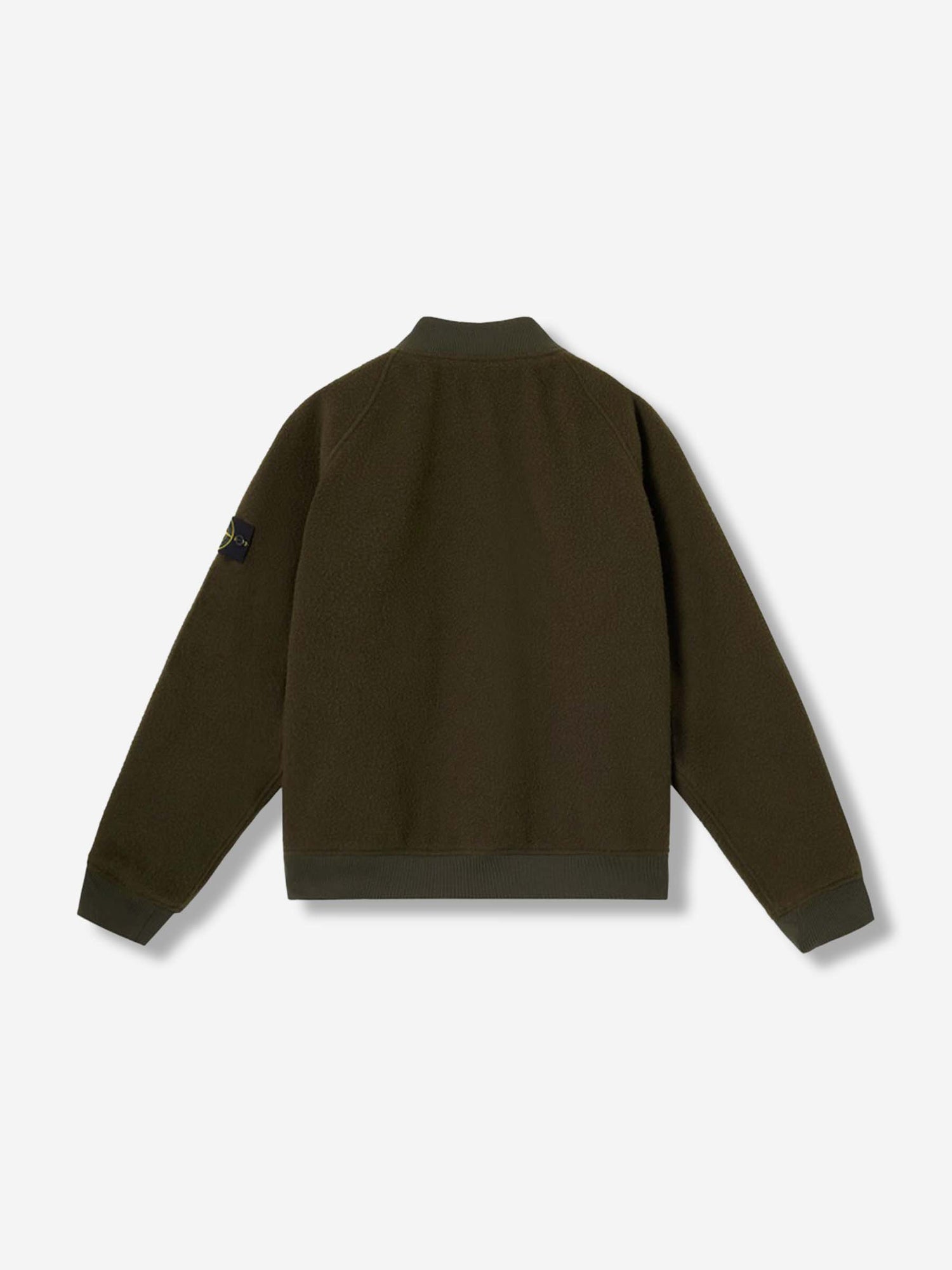 Outlet online Stone Island Hombre Chaqueta Bomber Ratinada color Verde Militar sku 512-002606 01 - Foto 3