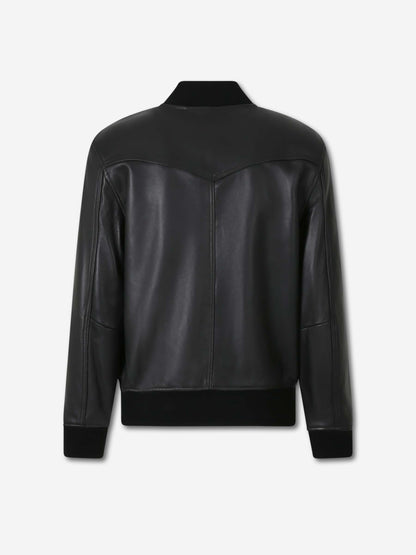 Outlet online Officine Générale Hombre Chaqueta Bomber Christo color Gris Antracita sku 512-002639 01 - Foto 2