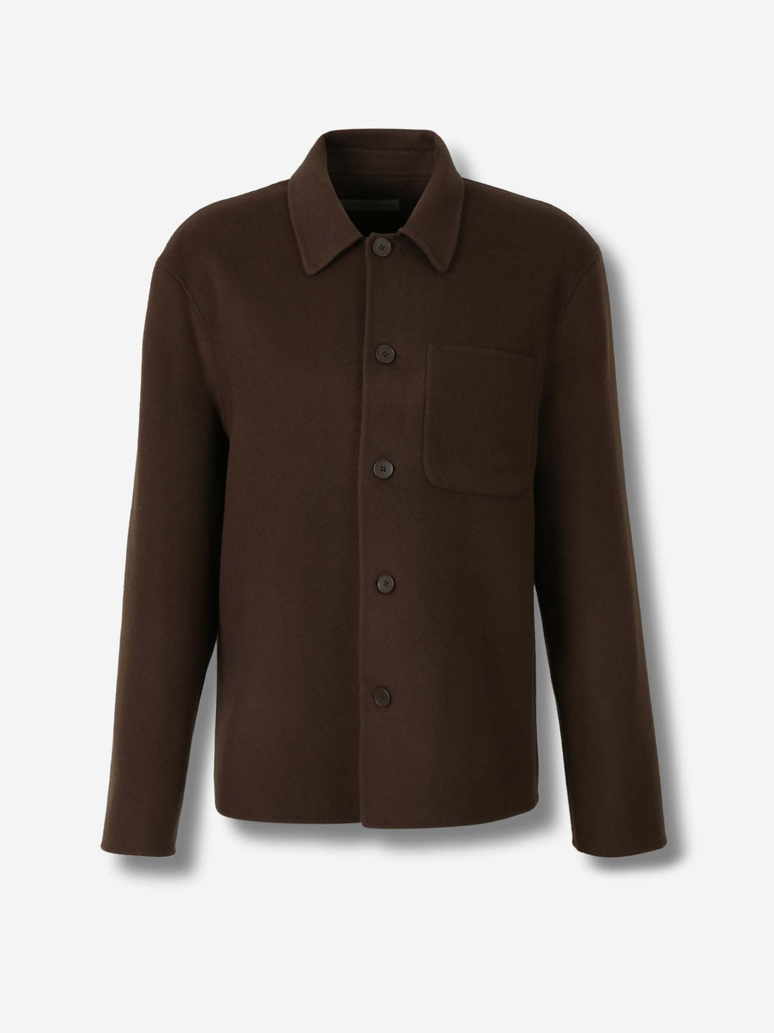 Outlet online Officine Générale Hombre Sobrecamisa Hamilton color Marrón Oscuro sku 512-002641 01 - Foto 1