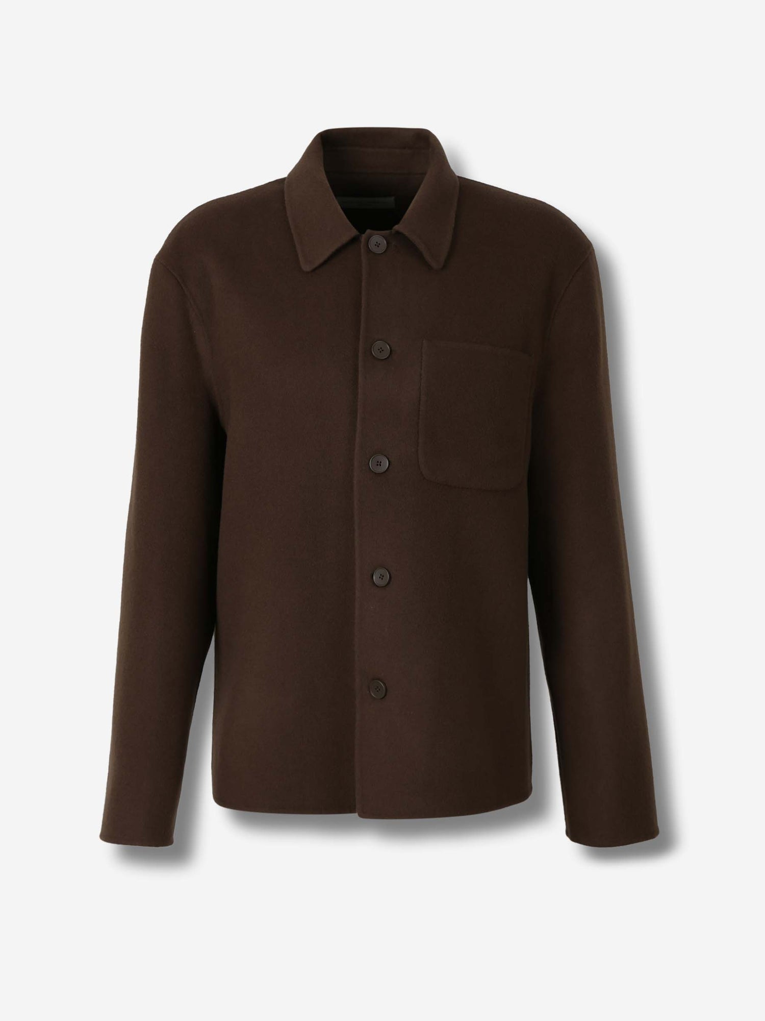 Outlet online Officine Générale Hombre Sobrecamisa Hamilton color Marrón Oscuro sku 512-002641 01 - Foto 1