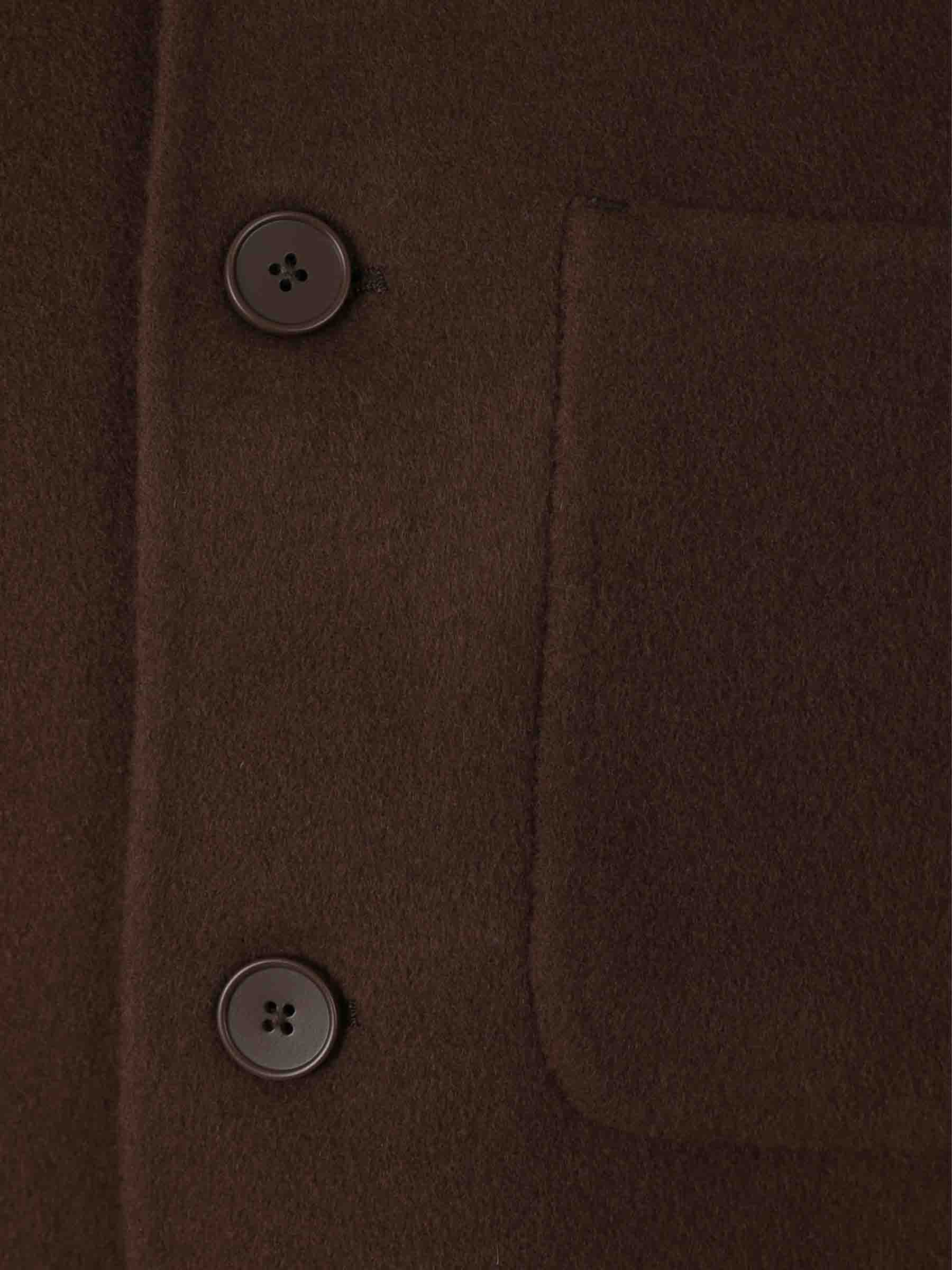 Outlet online Officine Générale Hombre Sobrecamisa Hamilton color Marrón Oscuro sku 512-002641 01 - Foto 3