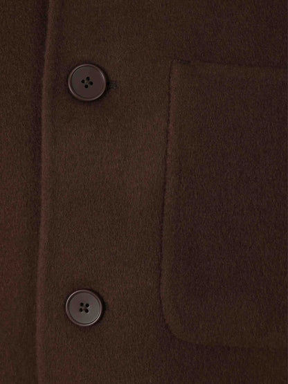 Outlet online Officine Générale Hombre Sobrecamisa Hamilton color Marrón Oscuro sku 512-002641 01 - Foto 3