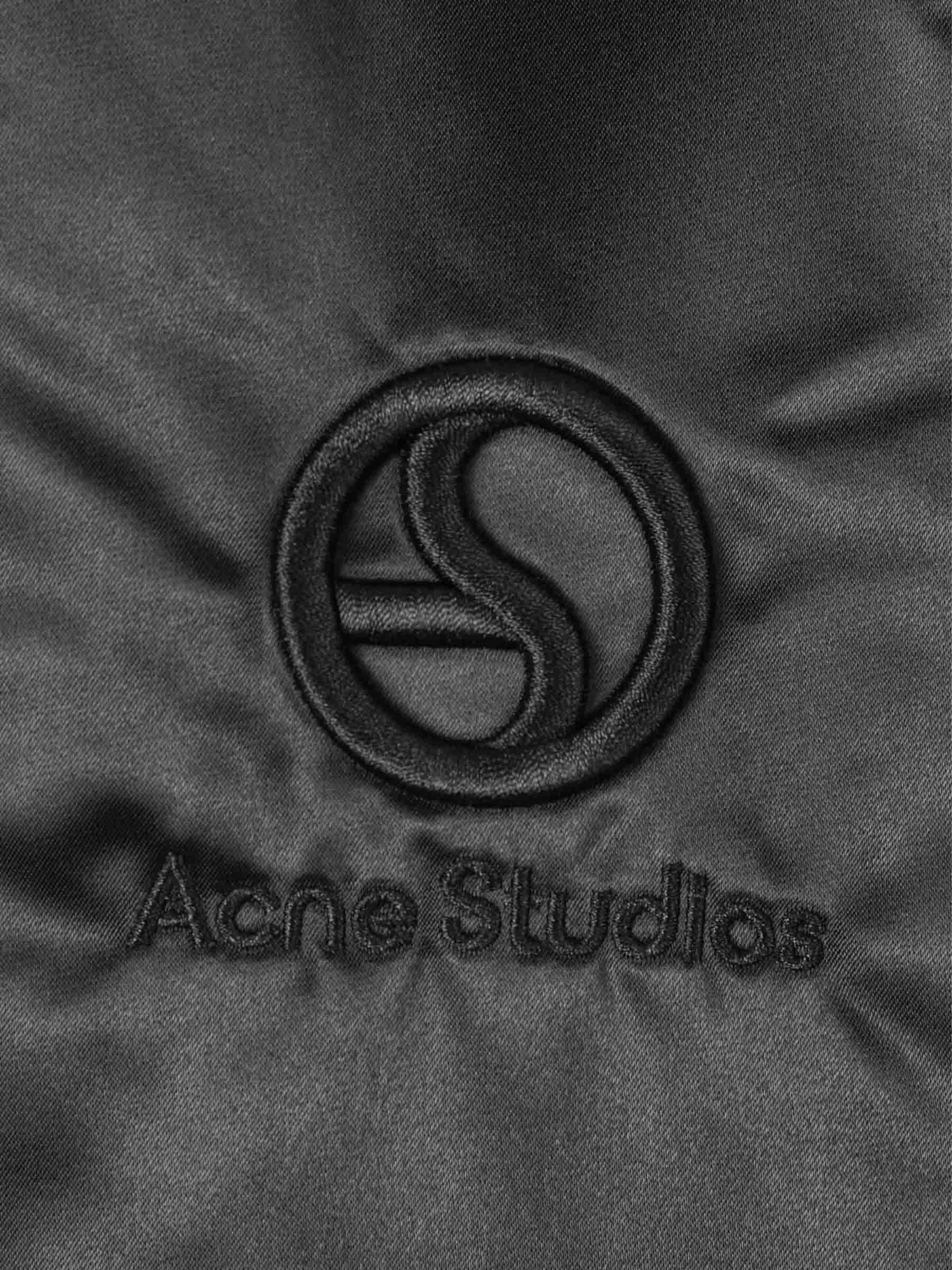 Outlet online Acne Studios Hombre Chaqueta Bomber Logogram color Negro sku 512-002674 01 - Foto 4