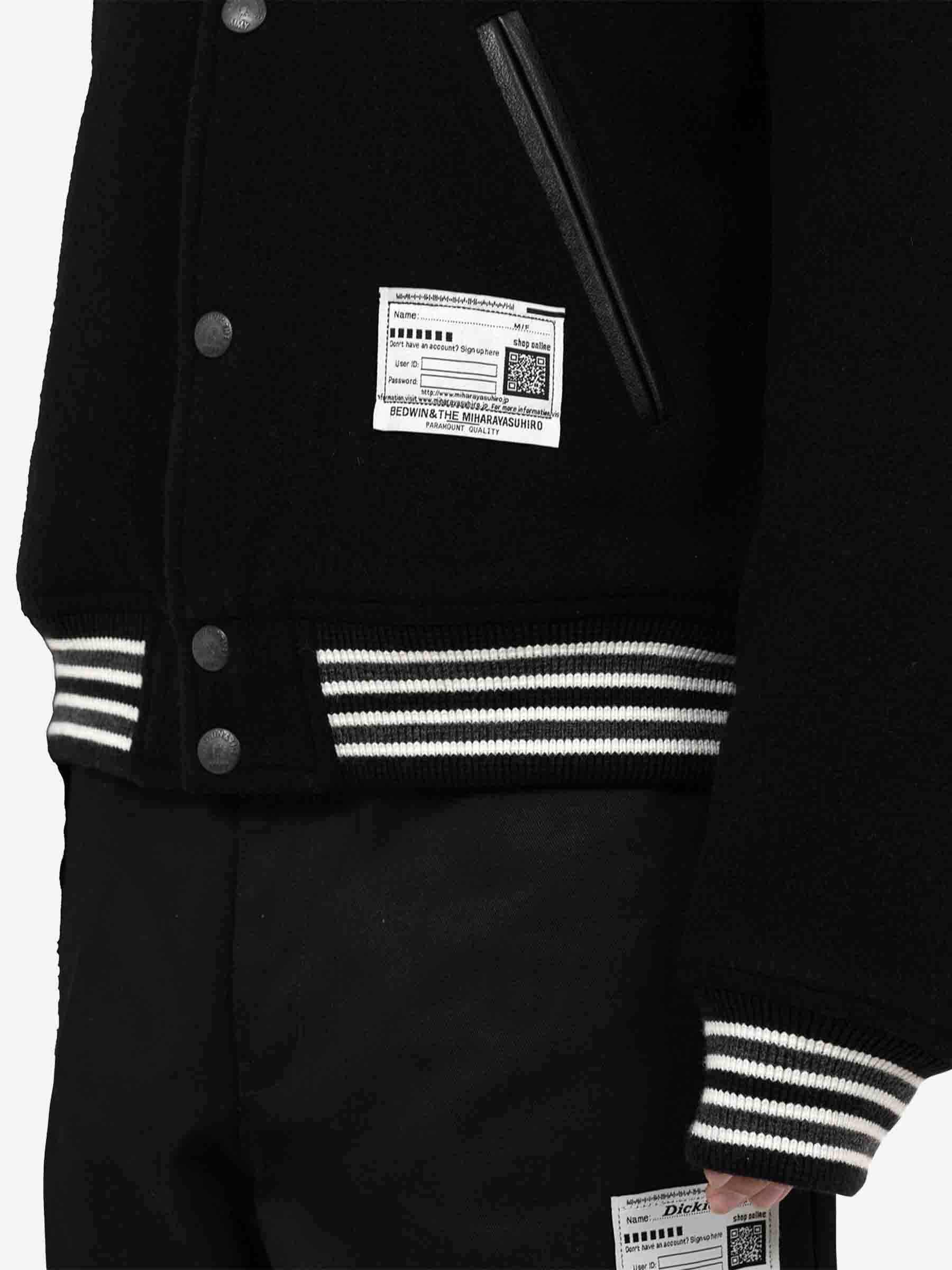 Outlet online Maison Mihara Yasuhiro Hombre Chaqueta Bedwin &amp; The MMY color Negro sku 512-002718 01 - Foto 4