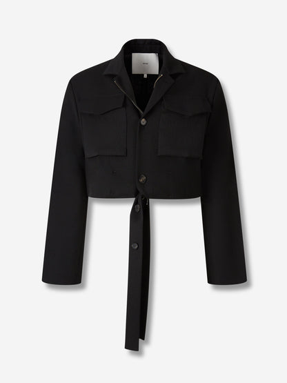 Outlet online Setchu Hombre Chaqueta Safari Origami color Negro sku 512-002719 01 - Foto 3