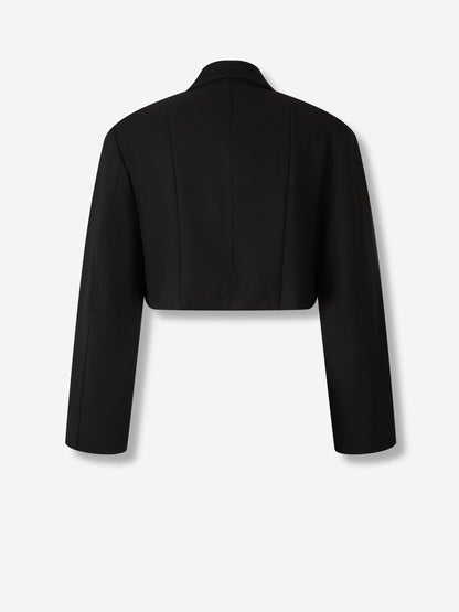 Outlet online Setchu Hombre Chaqueta Safari Origami color Negro sku 512-002719 01 - Foto 4