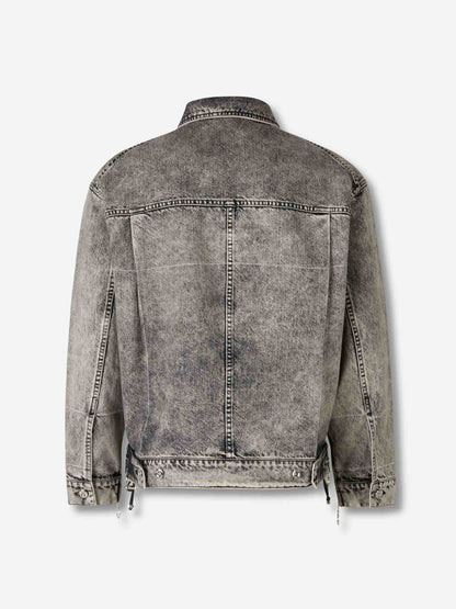 Outlet online Setchu Hombre Chaqueta Denim Desmontable color Gris sku 512-002720 01 - Foto 2