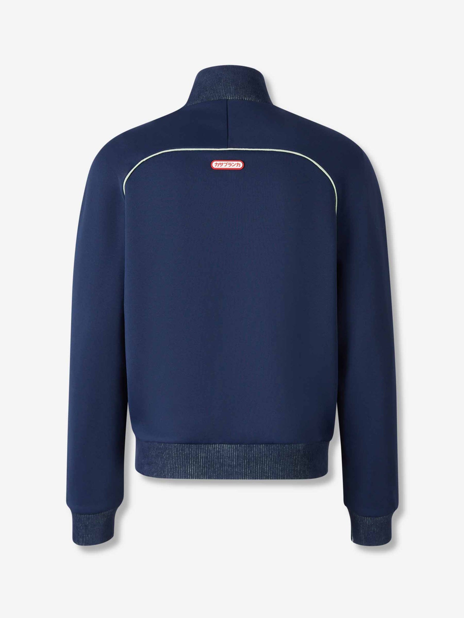Outlet online Casablanca Hombre Sudadera Cremallera Logo color Azul Noche sku 512-002734 01 - Foto 2