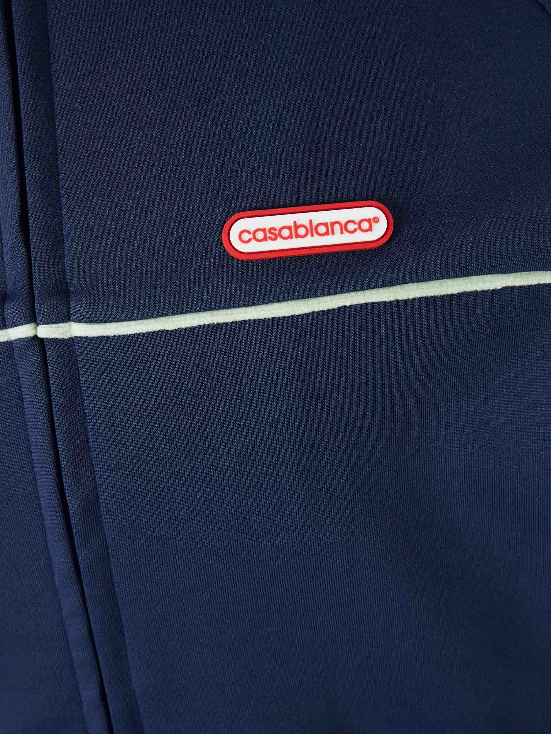 Outlet online Casablanca Hombre Sudadera Cremallera Logo color Azul Noche sku 512-002734 01 - Foto 5