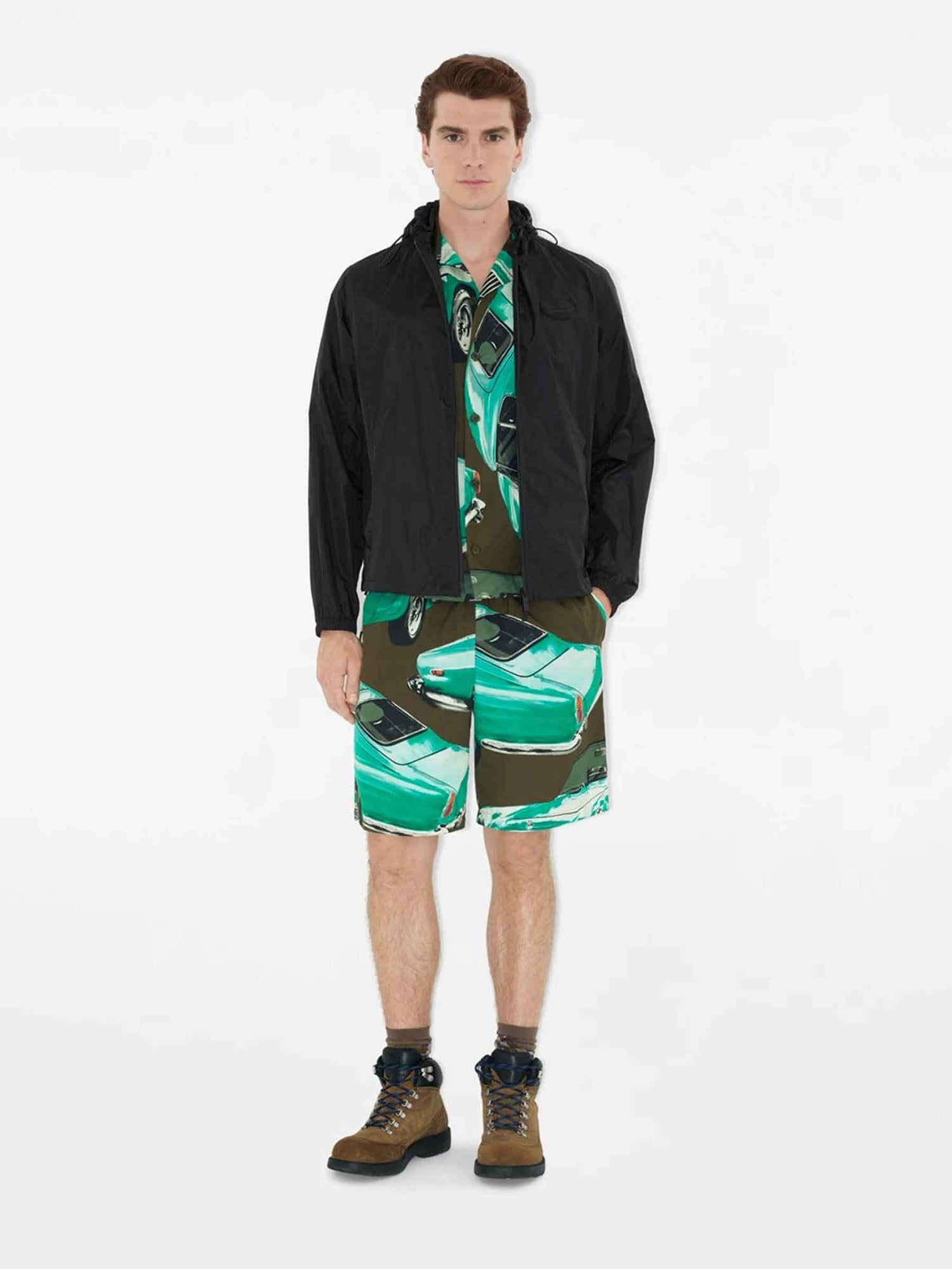 Outlet online Burberry Hombre Chaqueta Técnica Estampado color Negro sku 512-002738 01 - Foto 2