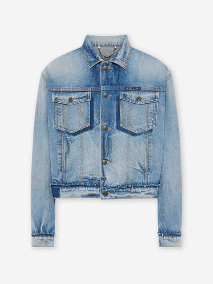 Outlet online Maison Margiela Hombre Chaqueta Denim Algodón color Azul Denim sku 512-002741 01 - Foto 1
