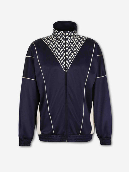 Valentino Hombre Barcelona Chaqueta Deportiva Cremallera color Azul Marino sku 512-002745 01 - Foto 1